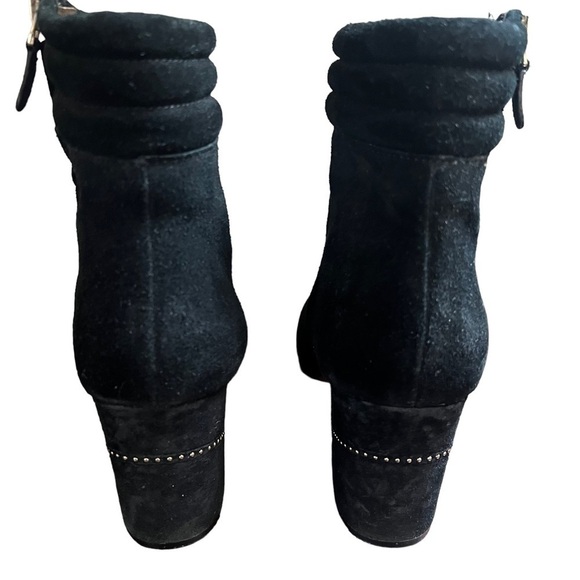 Rebecca Minkoff Benson Bootie Black Suede with Stud Detail Size 7.5 - Picture 7 of 10